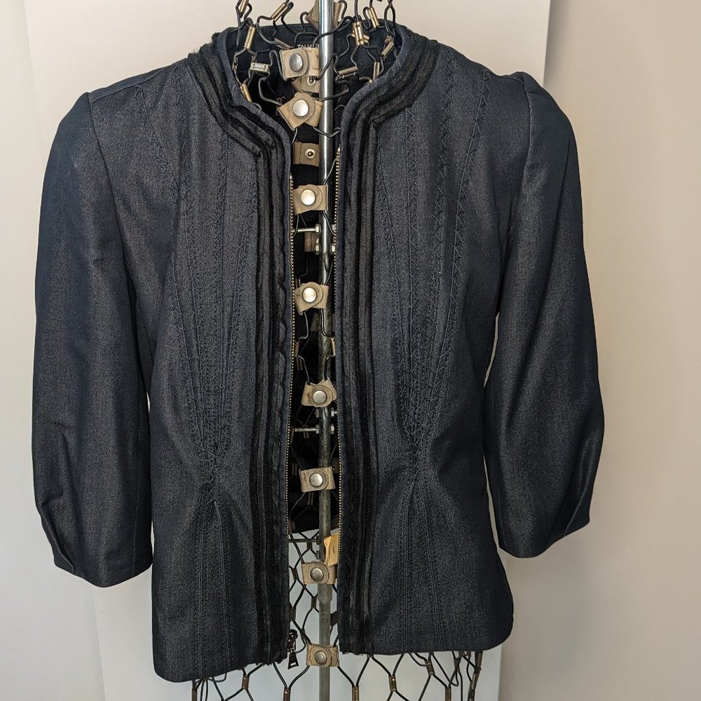 Black Tahari Fashion Jacket